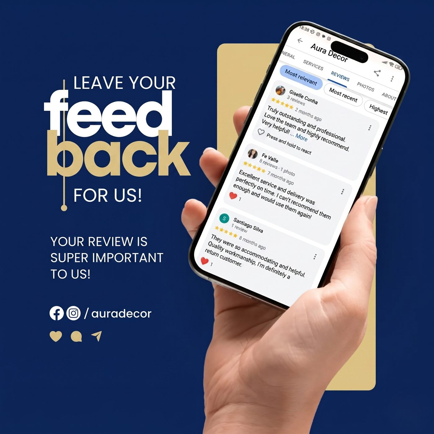 Reviews content